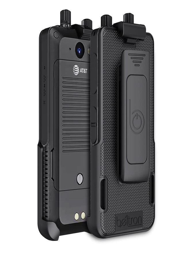 مشبك حزام BELTRON Sonim XP5Plus، جراب مشبك حزام دوار شديد التحمل لهاتف Sonim XP5 Plus XP5900 (AT&T FirstNet)، تثبيت آمن ومشبك سريع الفتح (قوة صناعية)، يدعم حزامًا بعرض 2.25 بوصة - Image 2