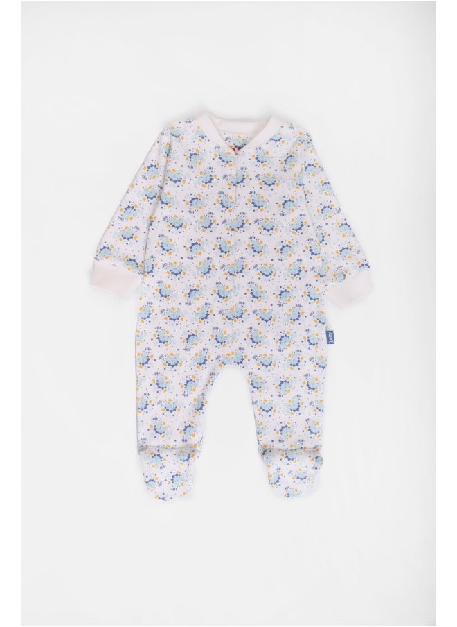 Junior - Baby Boys Printed Romper - Image 1