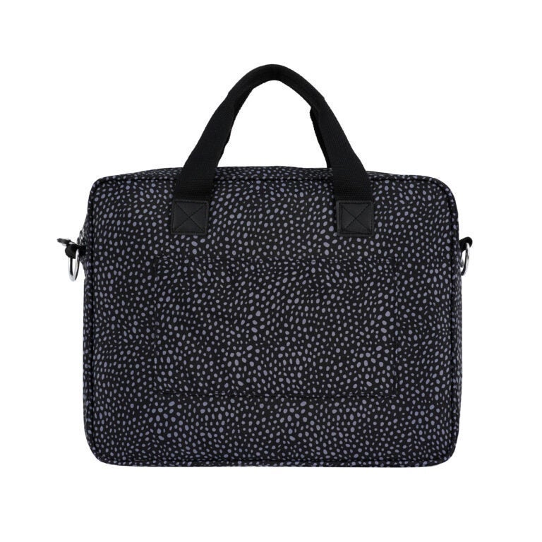 مجموعة كابريس حقيبة لابتوب للجنسين من كابريس كوليكشن – رمادي فحمي، نايلون مقاوم للماء، قسم مبطن، تناسب لابتوبات حتى 15.6 بوصة، سعة 12.4 لتر - Image 5