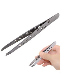 Generic Tweezers Eyebrow Clip Stainless Steel Shaping for Precise Eyebrows care for Men and Women  - Image 3