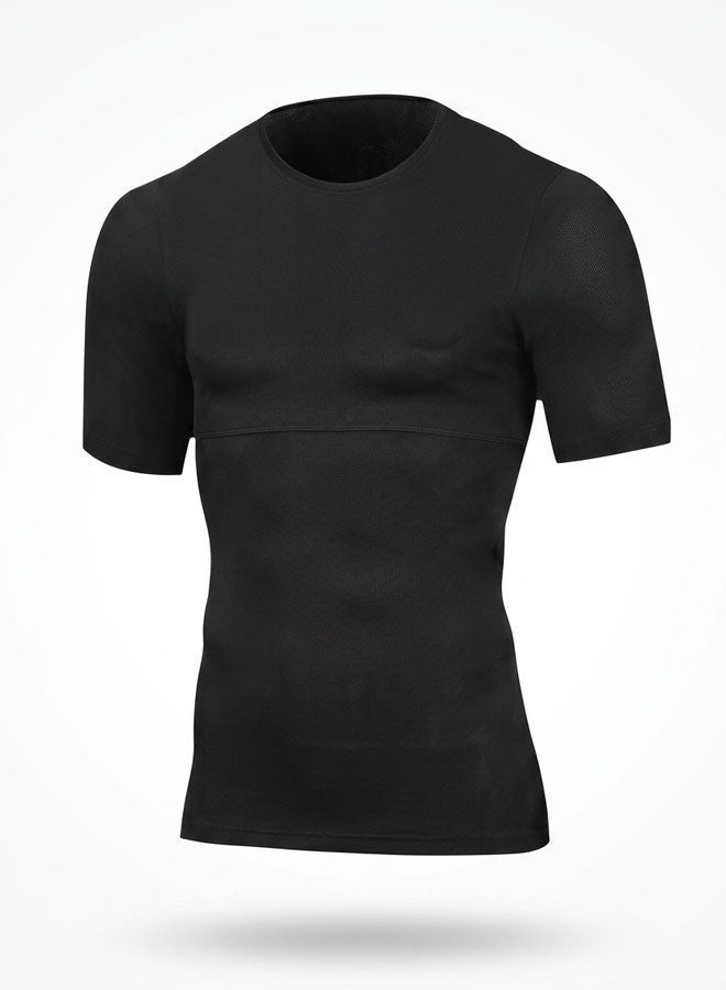 Advanced Design Men's Body Shaper: Stronger Compression, Enhanced Comfort--Men's Chest Slimming Vest - Image 1