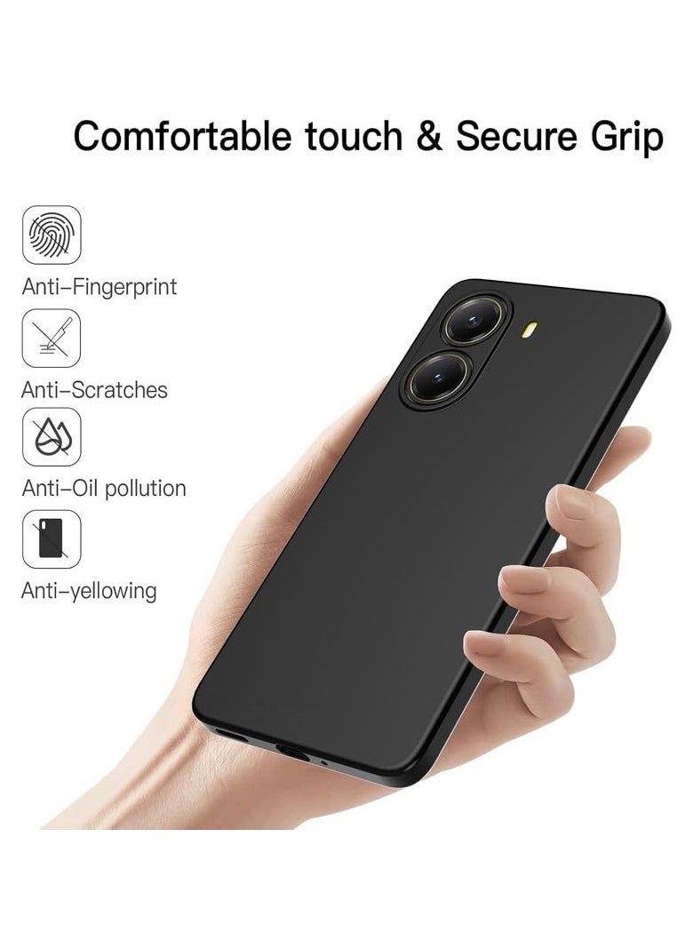 Generic Case for Xiaomi Poco X7 Pro Slim fit TPU Cover Matte Finish Soft Flexible Case with Camera Protection For POCO X7Pro 5G  - Image 4
