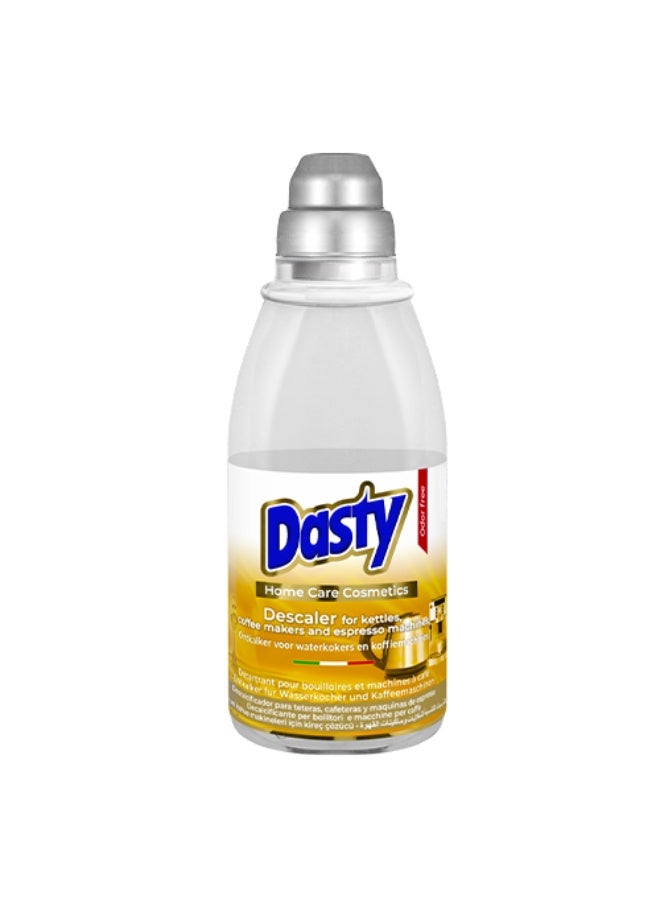 Dasty Descaler For Kettles, Coffee Makers and Espresso Machines, Safe, non-toxic formula does not harm plastic or metal parts, 700ml