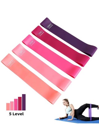 5-Piece Exercise Bands Set, Non-Slip Thick Stretch Band with Storage Bag, Ideal for Strength Training, Flexibility, and Rehabilitation - pzsku/ZB72365450EC1BE3EAC24Z/45/1749283284/364c42ce-4b32-4725-ac48-12a8d719717c