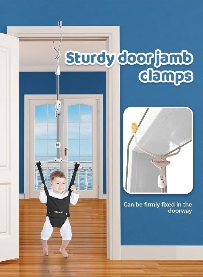 WALALLA Baby Jumper with Toddler Swing Baby Jumper and Bouncer Indoor Toddler Swing Set - Image 4