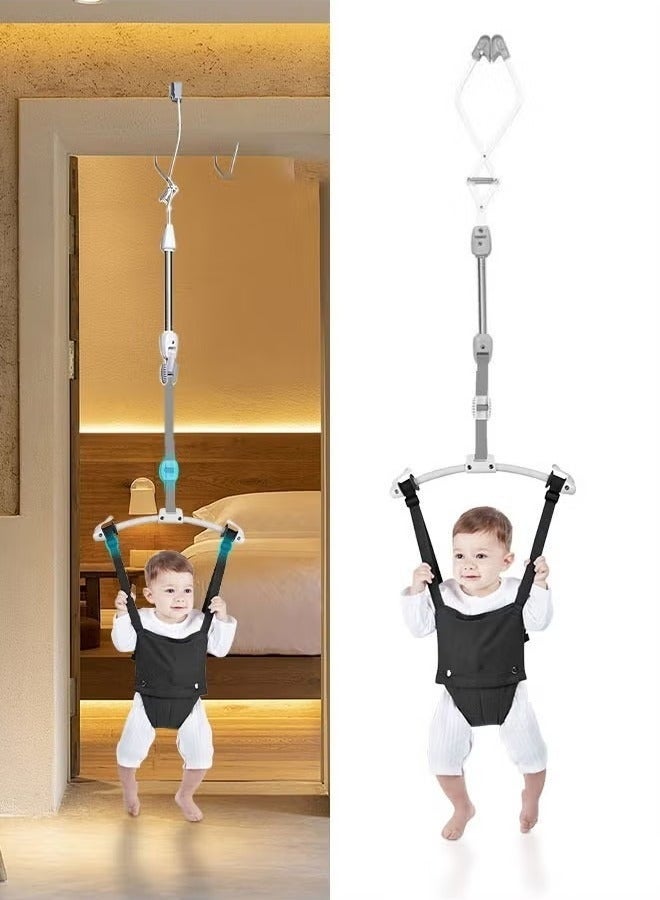 WALALLA Baby Jumper with Toddler Swing Baby Jumper and Bouncer Indoor Toddler Swing Set - Image 1