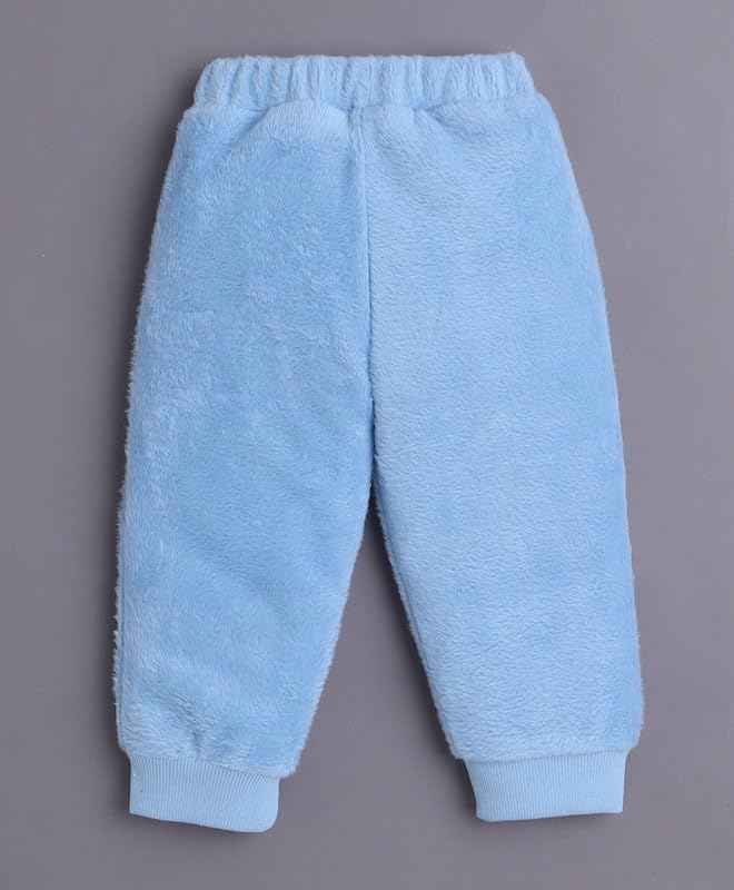 BUMZEE Boys Cotton Full Sleeves Sweatshirt & Jogger Set Blue - 6-12 Months (Peb10908C-blu) - Image 5