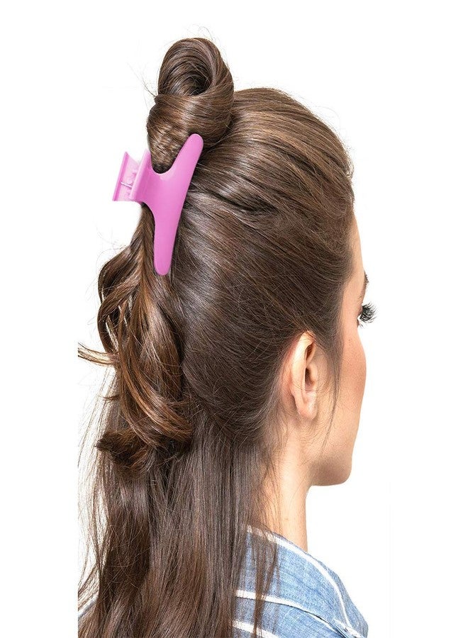 ANBALA Butterfly Hair Clips, Hair Claw Clips Clamps for Women, Large Hair Clips for Medium Thickness Fine Hair, 24 Pack 4 X6 Colors - Image 4