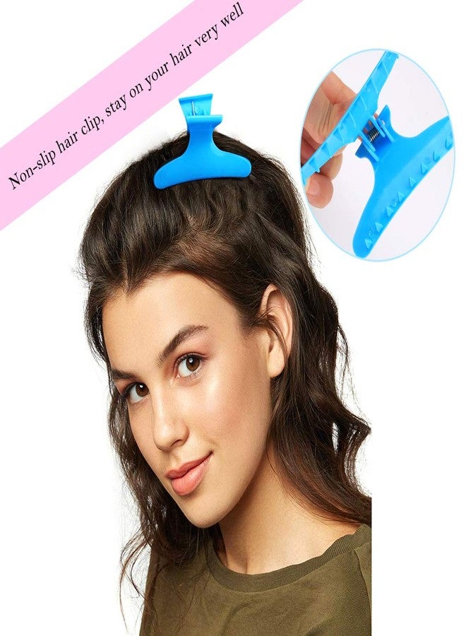 ANBALA Butterfly Hair Clips, Hair Claw Clips Clamps for Women, Large Hair Clips for Medium Thickness Fine Hair, 24 Pack 4 X6 Colors - Image 5