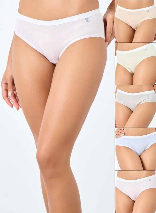 ستايلي مجموعة من 5 - سروال داخلي هيبستر