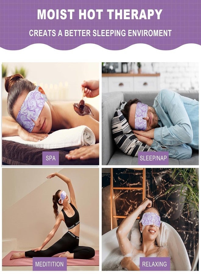 TOPOINT Steam Sleep Mask, Warming Eye Mask,Disposable Heated Eye Mask for Dry Eyes Fatigue Dark Circles Tired - Image 3