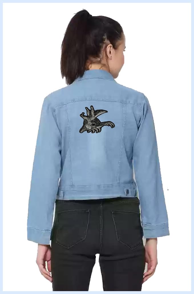Mysterious Animal Applique Embroidered Sewon Patch Size 11cm x 9cm for Jackets Bags TShirts Jeans Pants Outdoor Clothing Imported from Malaysia 1 Piece Code S22  - Image 3