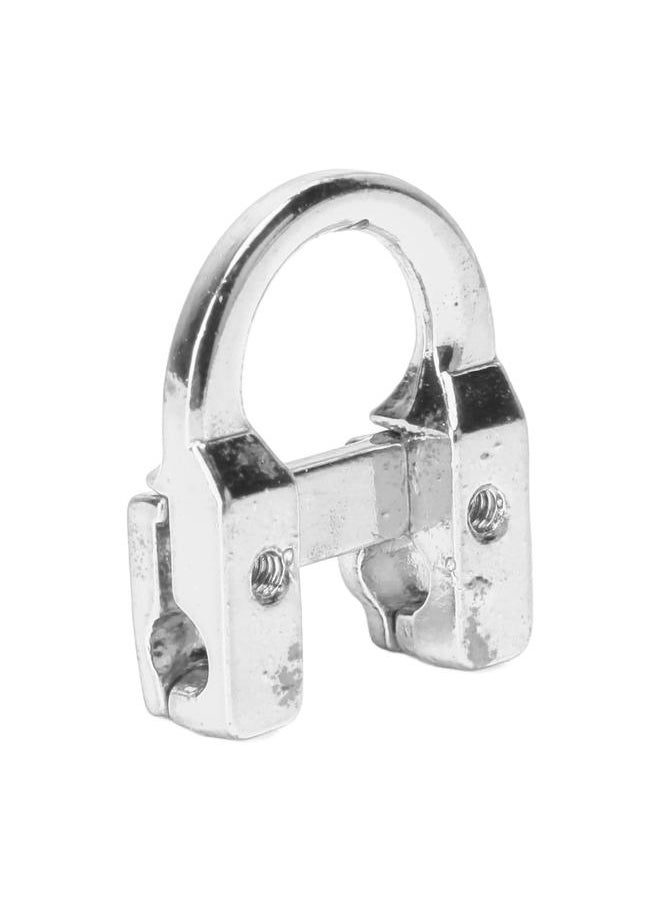 Thoraya Archery Metal D Loop U Shape Ring Metal D Ring Archery Hunting Targeting Shooting Protection Aid Accessories Silver  - Image 4