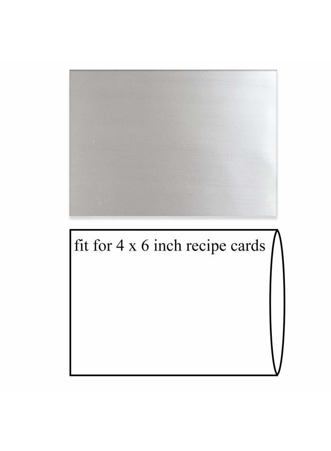 tutata 4x6 Inches Recipe Card Protectors, Recipe Card Covers, Set of 100 - Image 2