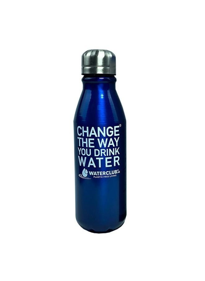 WaterClub Reusable Water Bottle Blue  - Image 2