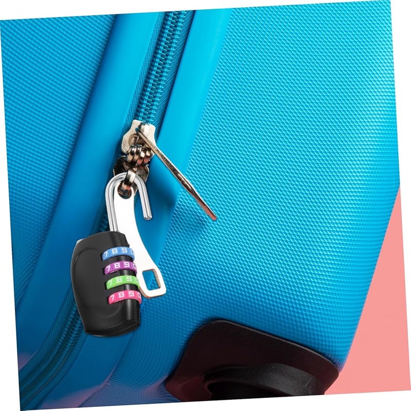 Heavy Duty Zinc Alloy Combination Padlock Resettable Keyless Lock for Gym Lockers Luggage Gates - Image 5