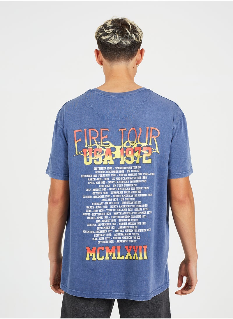 BRAVE SOUL Graphic Print T-Shirt  - Image 4