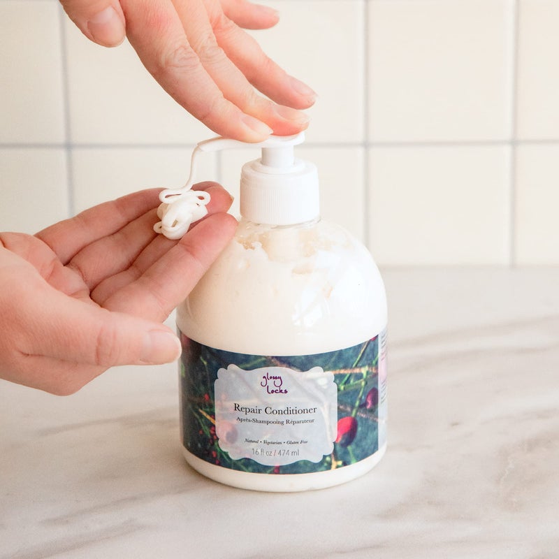 100 % Pure 100% PURE Glossy Locks Repair Conditioner Cream Moisture Restore & Nourishing Deep Conditioning Treatment for Dry Damaged Hair Super Nutrient Hydration Boost for Women & Men - 16 Fl Oz - Image 4