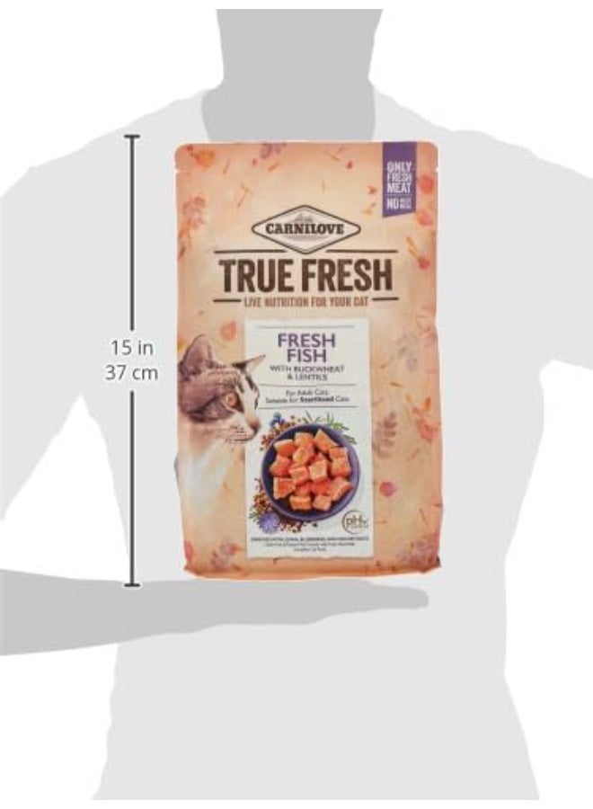 CARNILOVE Carnilove True Fresh Fish for Adult Cats Dry Food 1.8KG - Image 3