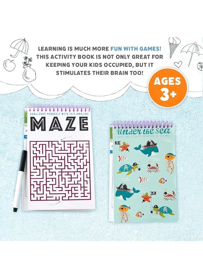Squirrel Products Mom, I'm Bored Children's Activity Book - Portable Roadtrip Essentials for Kids Ages 3 and Up - Image 5