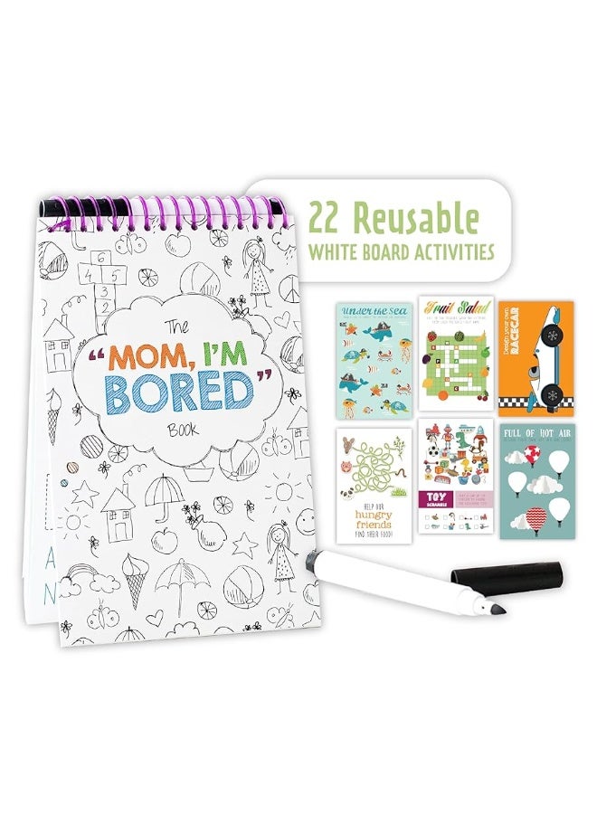 Squirrel Products Mom, I'm Bored Children's Activity Book - Portable Roadtrip Essentials for Kids Ages 3 and Up - Image 3