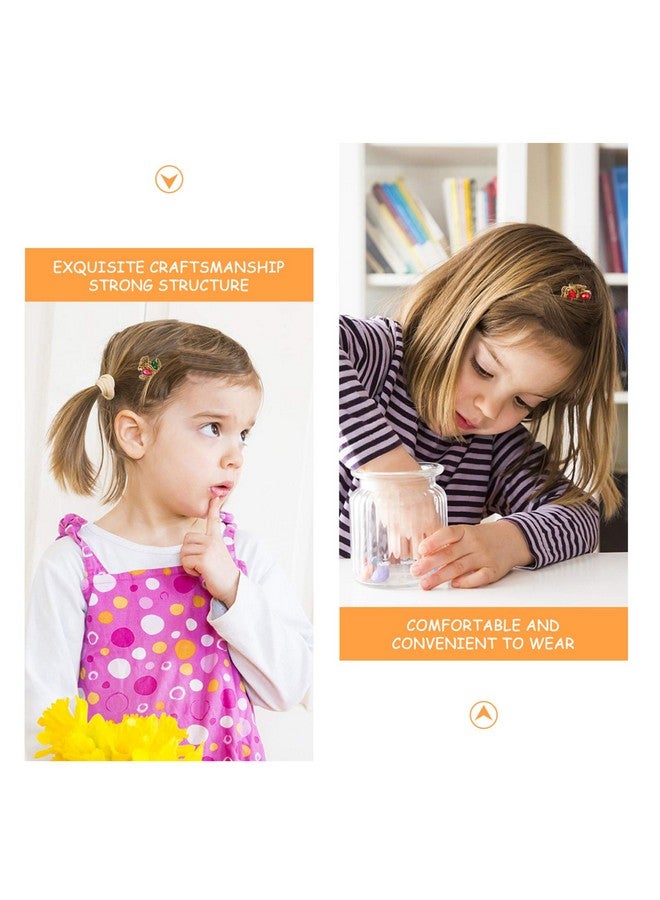 سولوستر مشابك مخلب معدنية صغيرة من SOLUSTRE مرصعة بأحجار الراين الكريستالية - مشابك فك عتيقة للاستخدام اليومي (12 قطعة، ألوان عشوائية) - Image 3