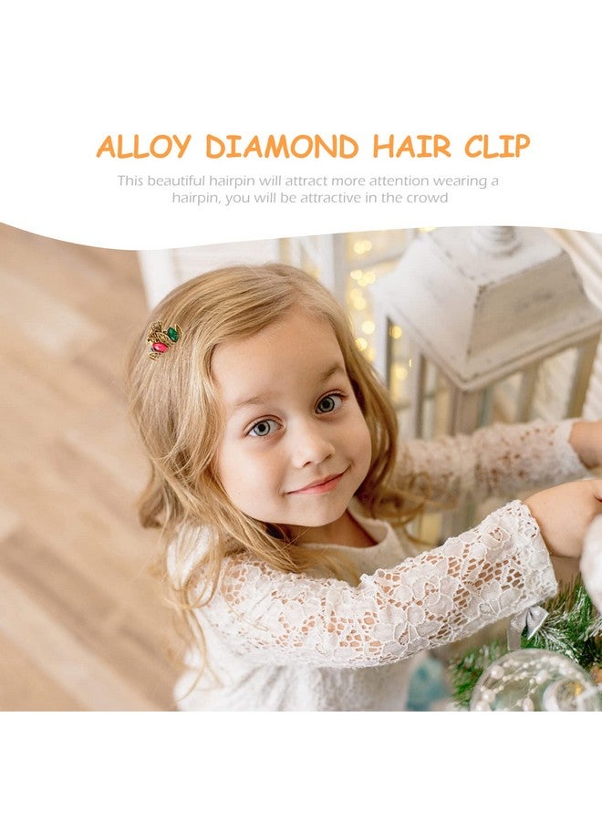 سولوستر مشابك مخلب معدنية صغيرة من SOLUSTRE مرصعة بأحجار الراين الكريستالية - مشابك فك عتيقة للاستخدام اليومي (12 قطعة، ألوان عشوائية) - Image 5