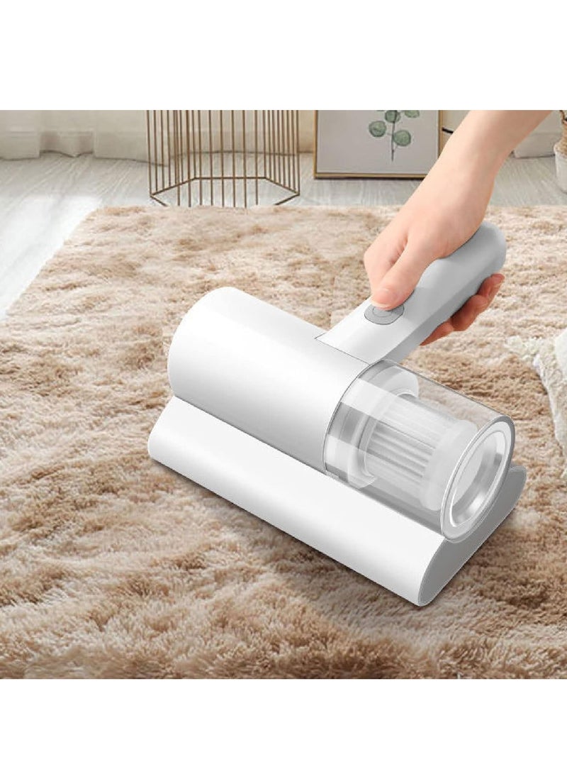 DubaiGallery مكنسة كهربائية للمراتب، مكنسة كهربائية محمولة للأشعة فوق البنفسجية، أداة إزالة العث، آلة تنظيف لاسلكية لإزالة العث للوسائد والملاءات والمراتب والأرائك والألعاب المحشوة وغيرها من الأسطح القماشية - Image 1