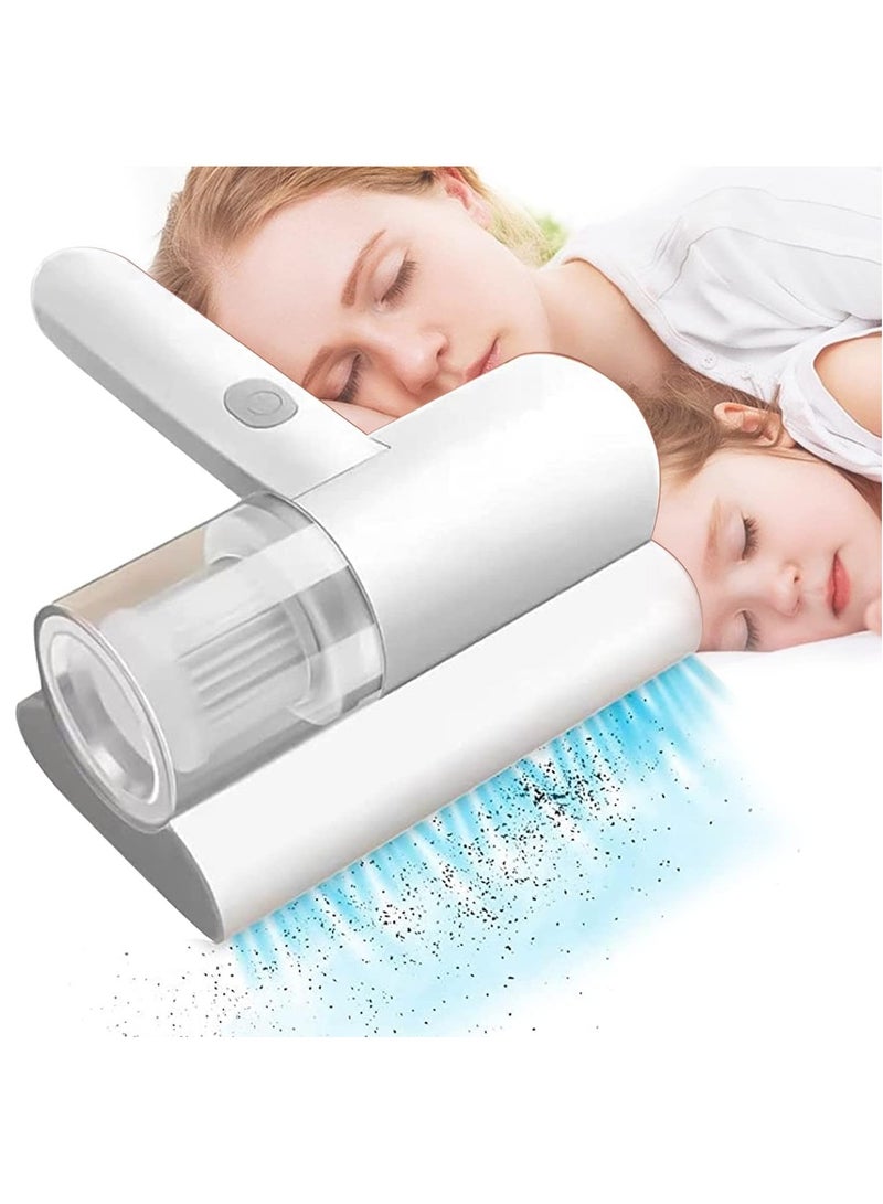 DubaiGallery مكنسة كهربائية للمراتب، مكنسة كهربائية محمولة للأشعة فوق البنفسجية، أداة إزالة العث، آلة تنظيف لاسلكية لإزالة العث للوسائد والملاءات والمراتب والأرائك والألعاب المحشوة وغيرها من الأسطح القماشية - Image 4