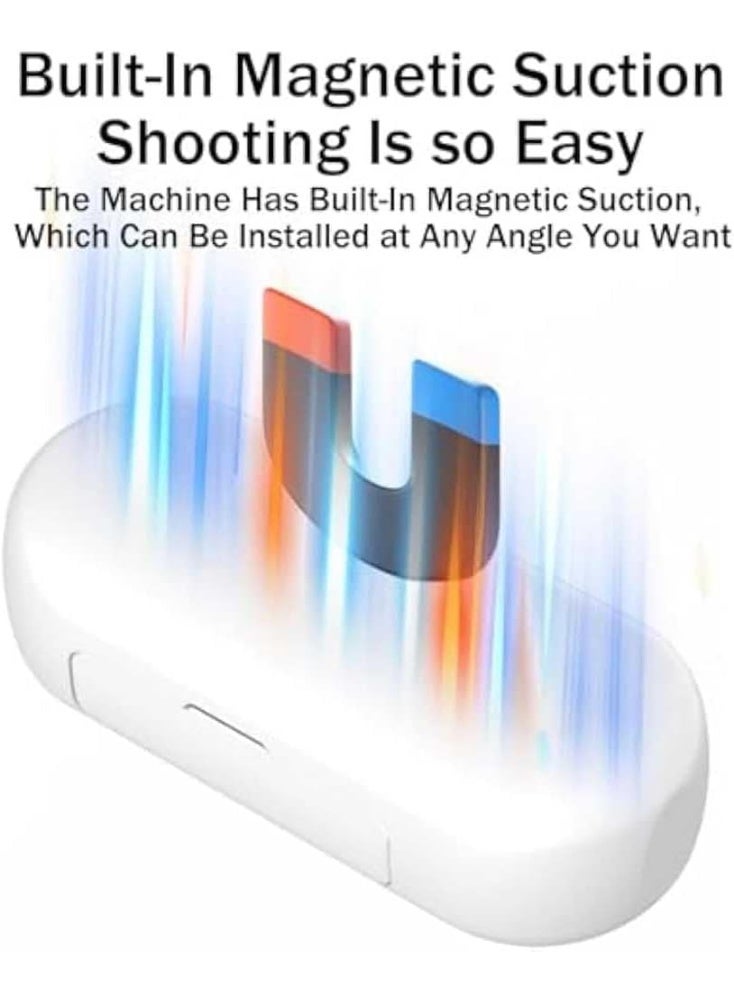 4K Body Camera with Audio & Video Recording Waterproof Magnetic Mini Body Cam with 360° Clip 120-Min Battery 64GB Storage for Cycling Pets & Outdoor Use - Image 5