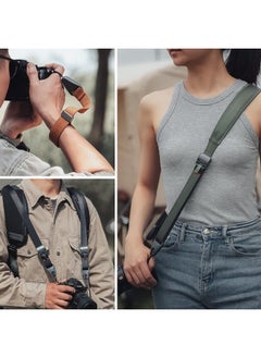 PGYTECH Camera Shoulder Strap Lanyard Camera Straps for Photographers Adjustable Quick Release Buckles for DSLR SLR Magnetic Camera Neck Strap (Rock Grey)  - Image 2