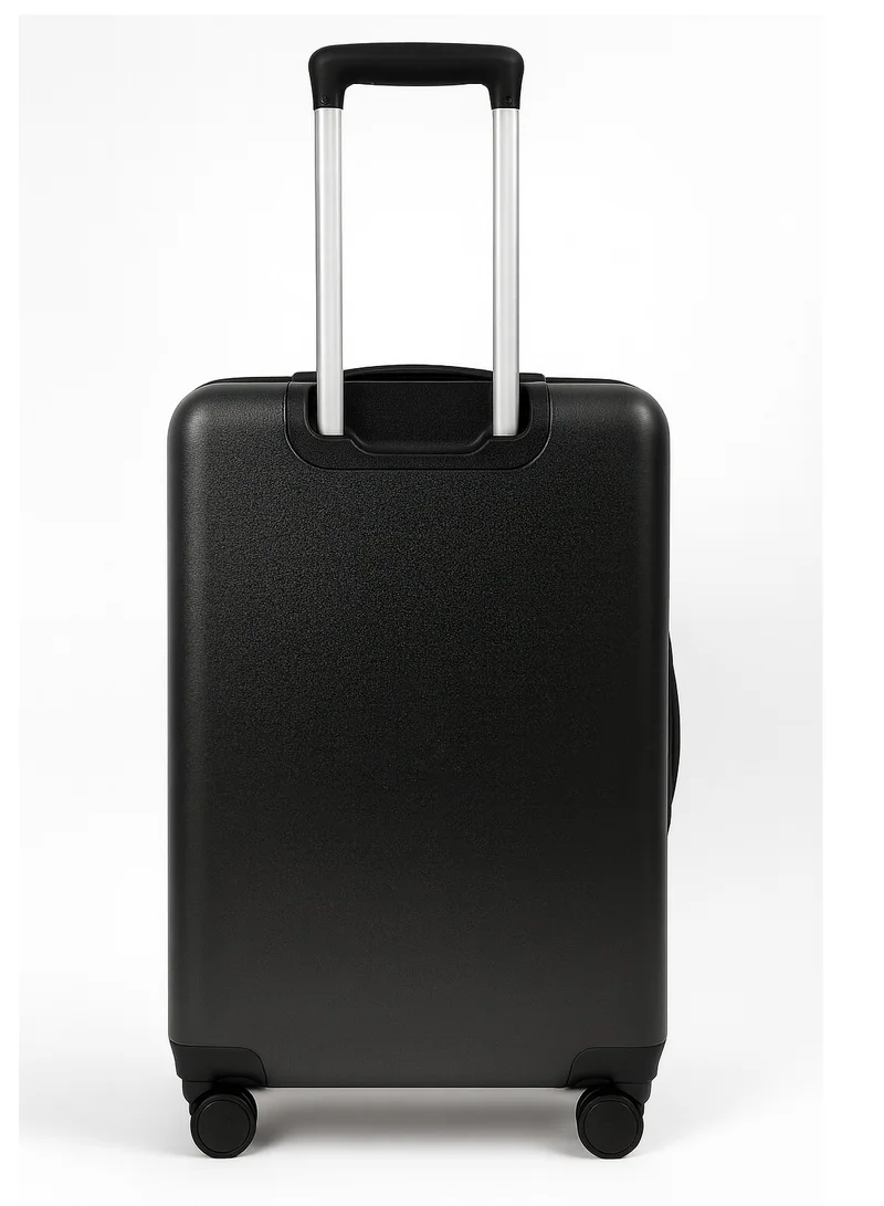 MNUK MANCHESTER 28inch Luggage bag| Polycarbonates & ABS Hardside Luggage Trolley with TSA Lock| Double 360Â° 4 Wheeler| Large-28 Inch| Black