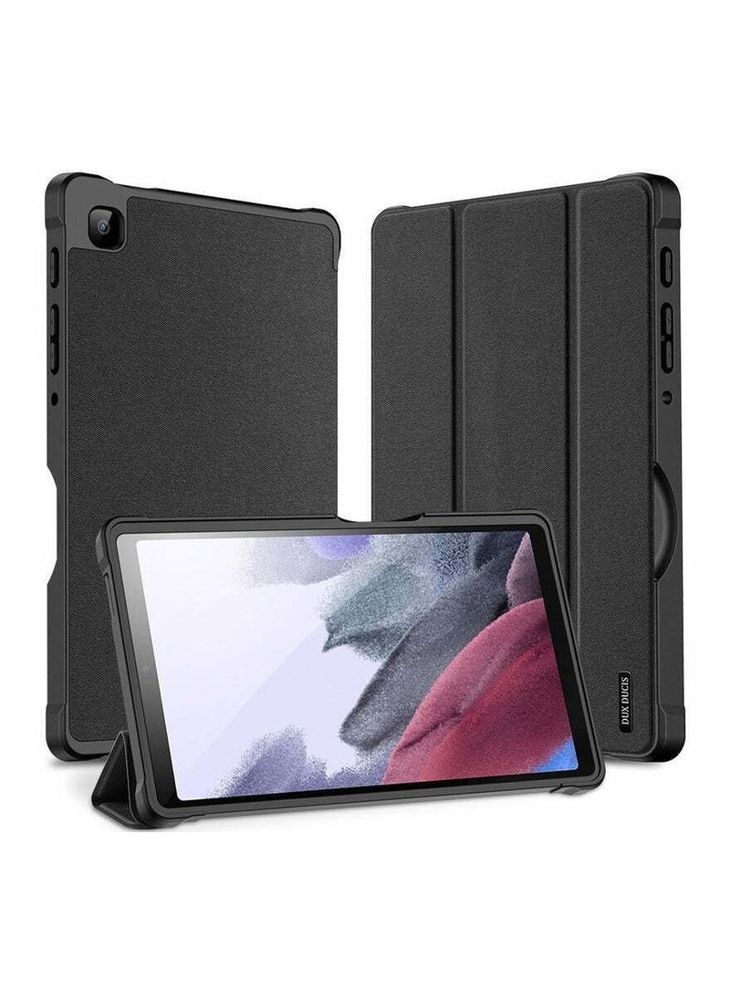 DUX DUCIS DUX DUCIS Domo Series Horizontal Flip Magnetic PU Leather Case with Three-folding Holder For Samsung Galaxy Tab A7 Lite 8.7 T225/T220 8.7 Inch  (Black)  - Image 1