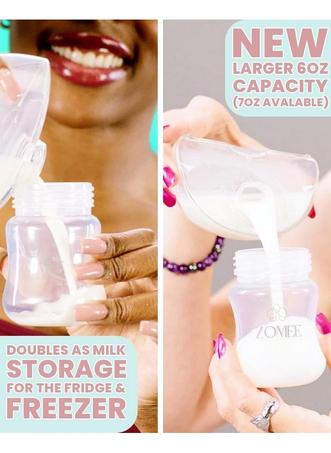 Zomee Collection Bottle Leak Proof - 7 oz - for Zomee Fit Wearable Breast Pump for Breastfeeding and Nursing Mothers Milk Bottle Storage Container (Pump Not Included) - pzsku/ZB724A8D1321BCAF41A20Z/45/_/1737030996/6a23d548-a2ac-4ba5-a8fe-b7d8988e4b31