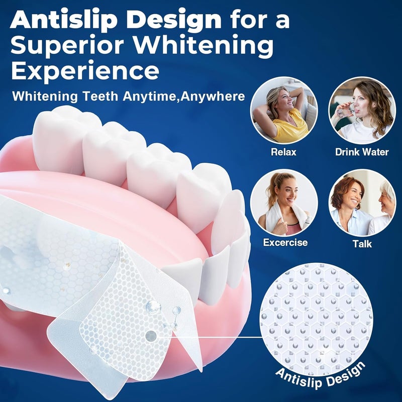 VPGS Teeth Whitening Strips, Professional Effects White Strips for Teeth Whitening, Reduce Sensitivity and Remove Coffee and Tea Stains, 7 Whitening Treatments - (14 Strips) - Image 5