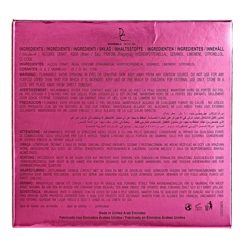 DORALL COLLECTION GORGEOUS BABE BY DORALL COLLECTION PERFUME FOR WOMEN 3.3 OZ / 100 ML EAU DE PARFUM SPRAY - Image 3