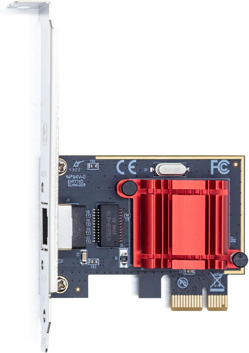 HYFIBER H!Fiber Gigabit PCIe NIC with Intel I210 Chip, 1Gb Network Card Compare to Intel I210-T1 NIC, Single RJ45 Port, PCI Express 2.1 X1, Ethernet Card with Low Profile for Windows/Windows Server/Linux - Image 1
