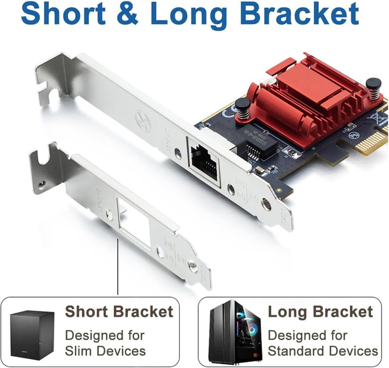 HYFIBER H!Fiber Gigabit PCIe NIC with Intel I210 Chip, 1Gb Network Card Compare to Intel I210-T1 NIC, Single RJ45 Port, PCI Express 2.1 X1, Ethernet Card with Low Profile for Windows/Windows Server/Linux - Image 3