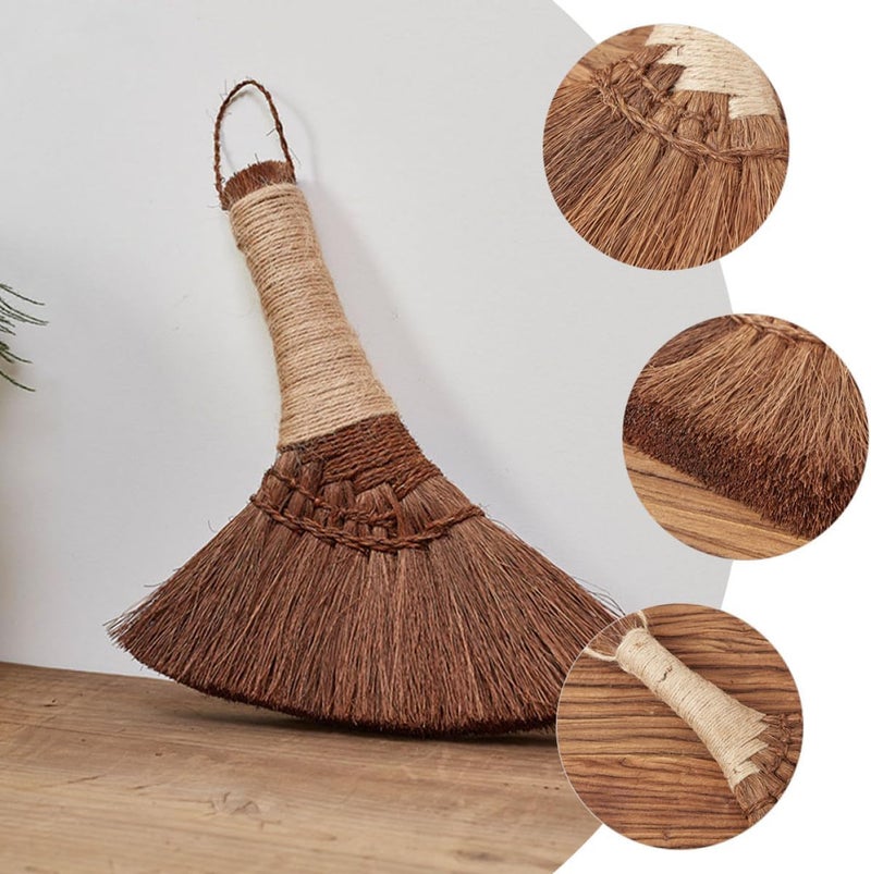 LABRIMP Handheld Palm Broom with Soft Bristles for Home Dust Removal, Bed and Sofa Cleaning Brush, Compact Hand Broom Household Cleaning Tool for Indoor Sweeping - Image 5
