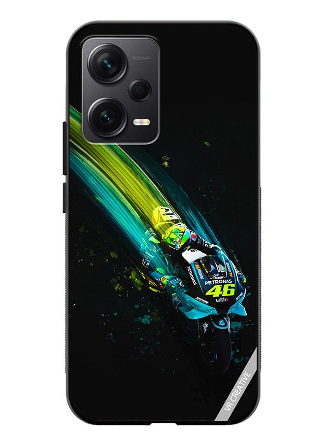 VR CREATIVE - Protective Case Cover For Xiaomi Redmi Note 12 Discovery Bike Design Multicolour - Image 1