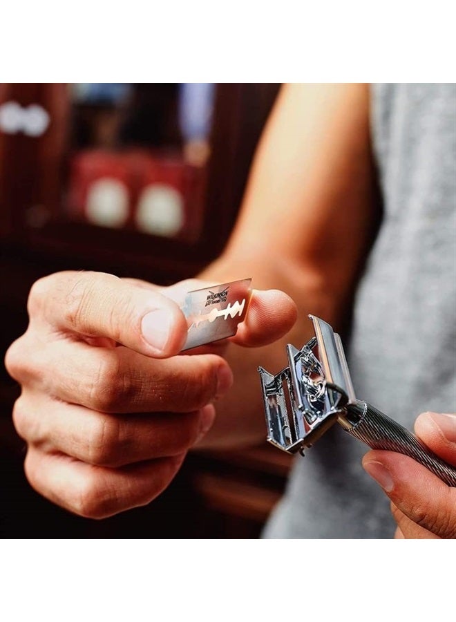 Wilkinson Sword Classic Double Edge (DE) Razorblades - 100 Blades - Image 5