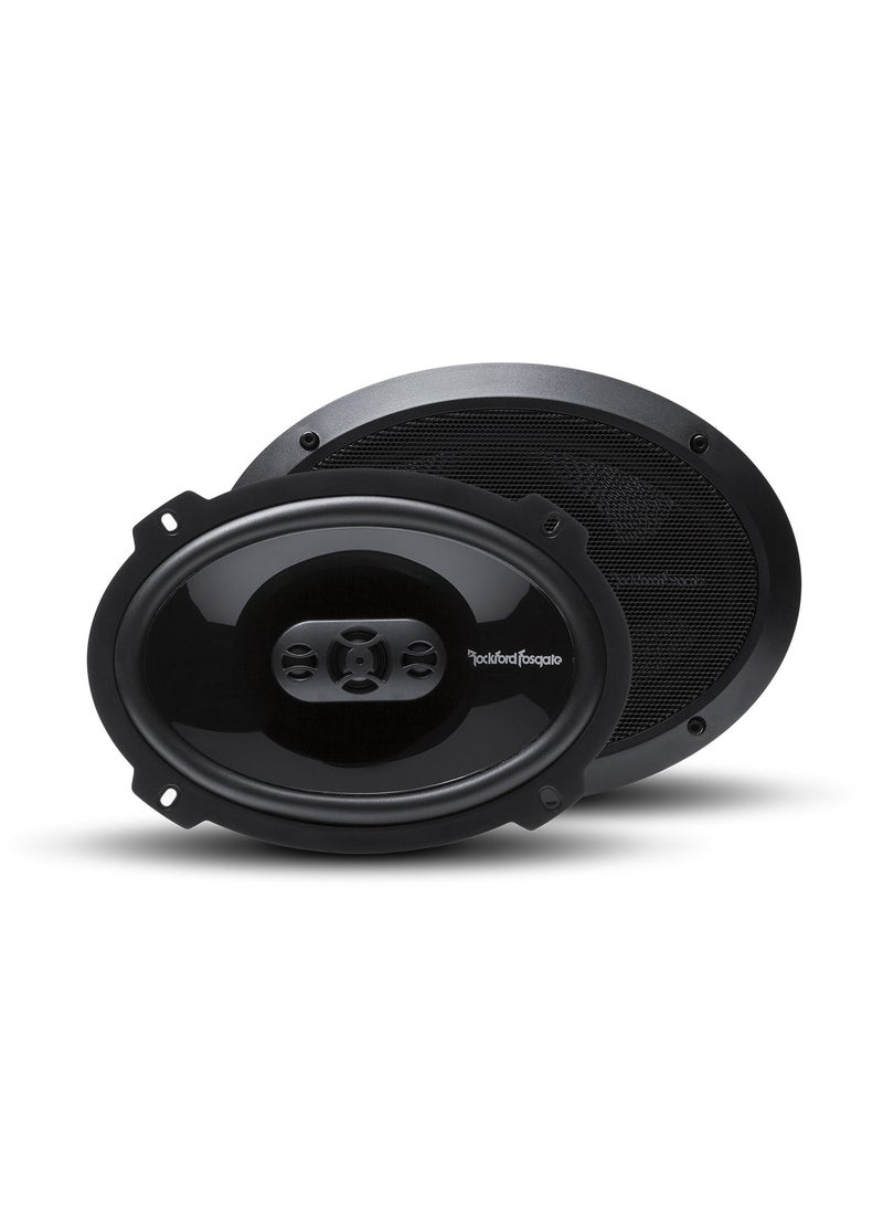 Rockford Fosgate P1694 Punch 6"x9" 4-Way Full-Range Coaxial Car Audio Speaker | 75W RMS / 150W Peak Power