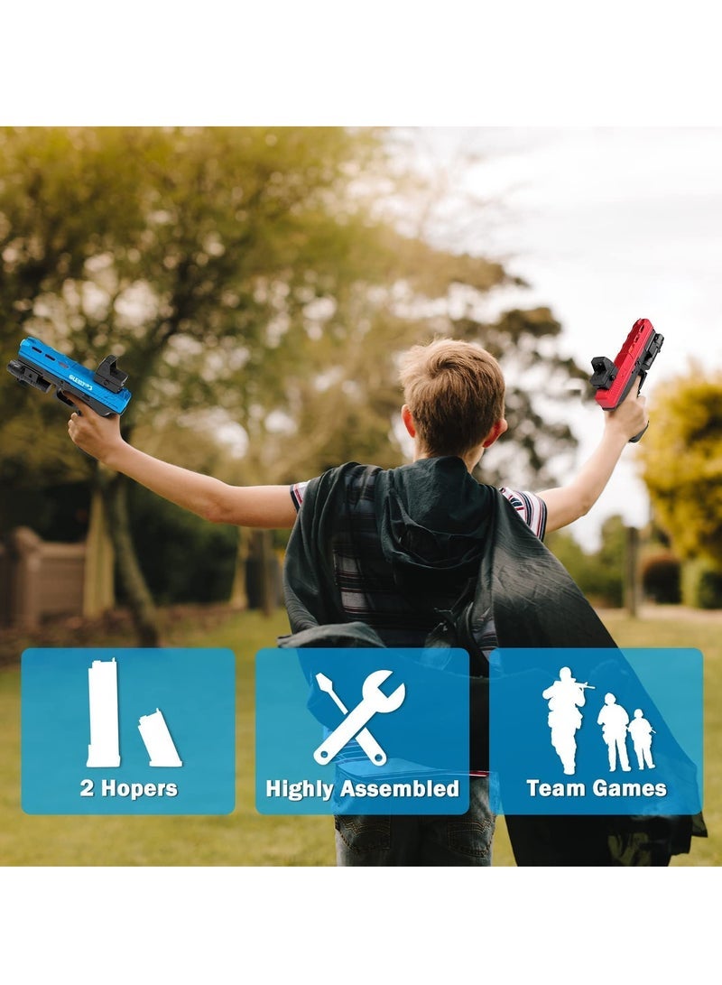 Moonmen Gel Balls Blaster Gle817 Pistol Toy Gun Hydrogel Impact Game/Hydrogel- Ball Blaster Toy for Children's Outdoor Team Game Live CS Battles Cosplay - Image 2