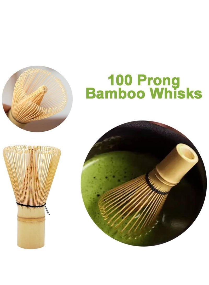 7PCS Matcha Whisk Set, Handmade Matcha Making Kit with Bamboo Macha Whisk, Bamboo Matcha Tea Tools for Matcha Lovers, Birthday Gifts and Matcha Beginners - Image 4