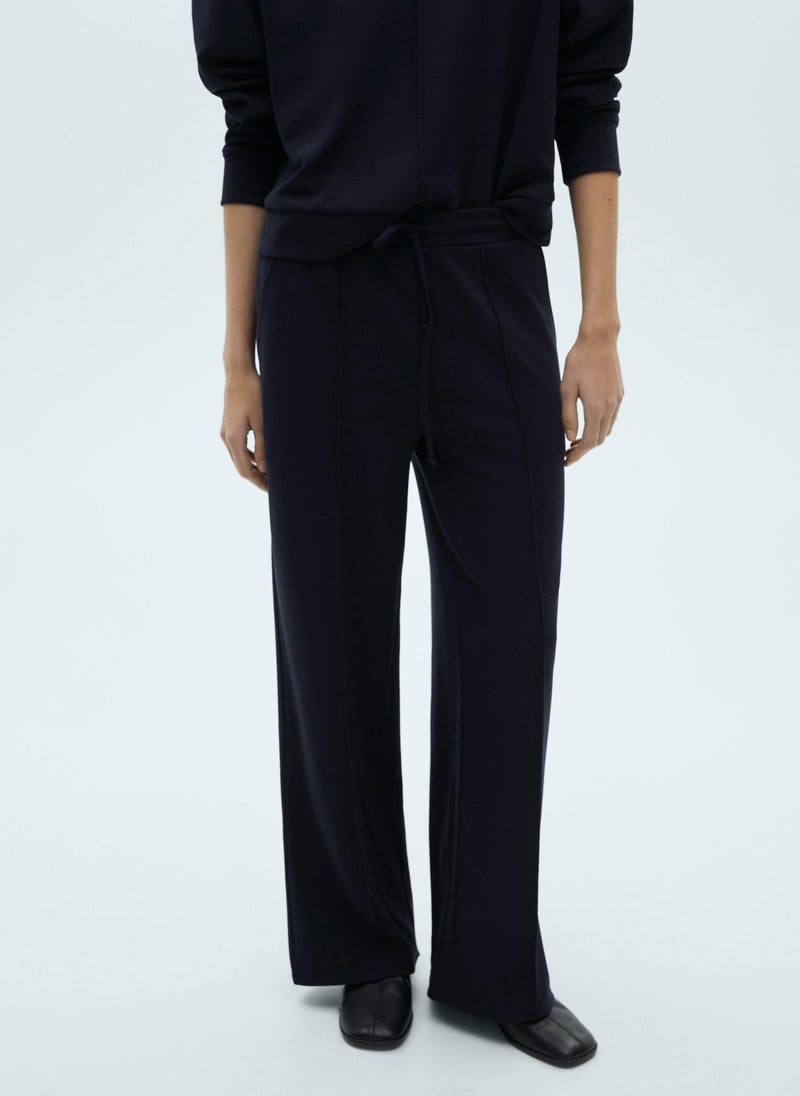 MANGO High Waist Stright Fit Trousers  - Image 1