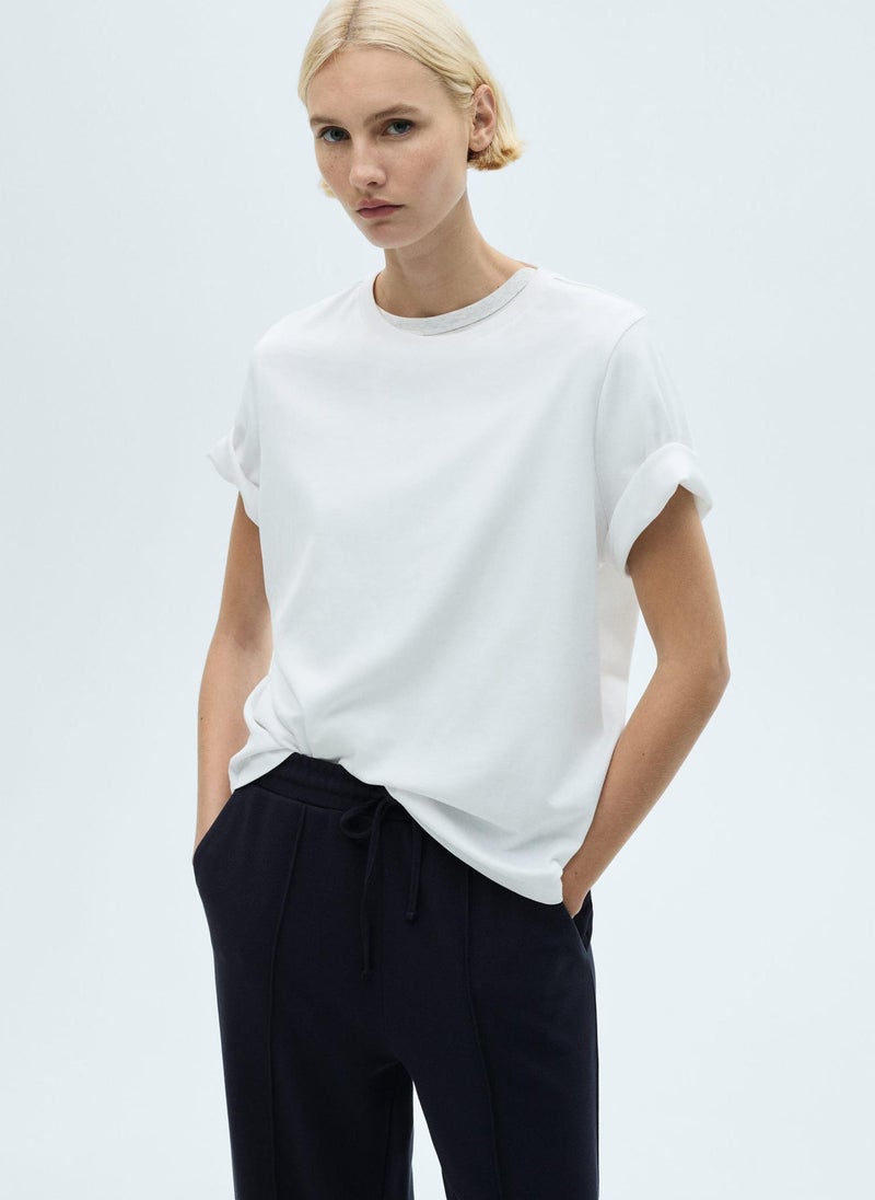 MANGO High Waist Stright Fit Trousers  - Image 3