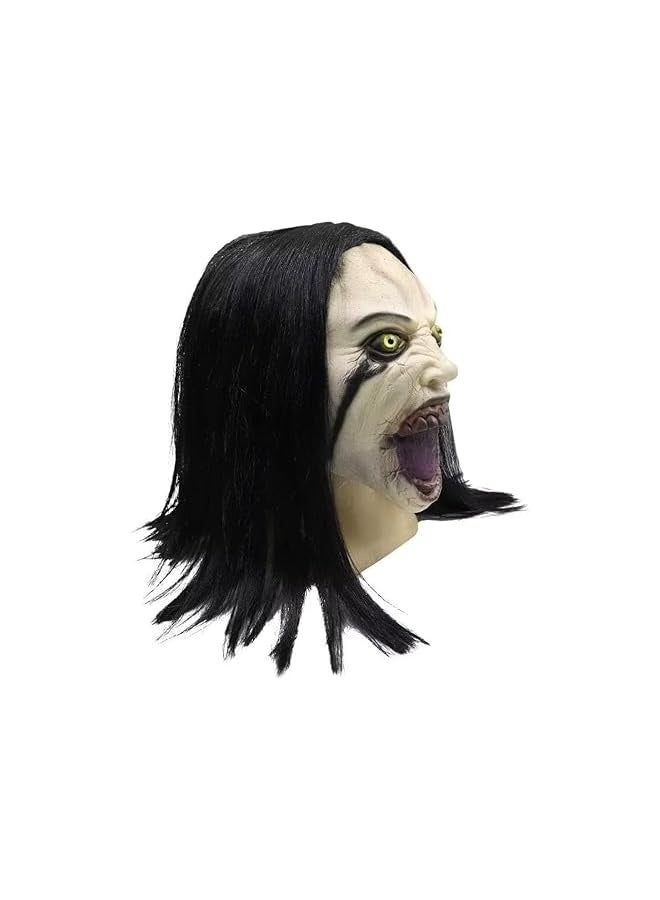 Woman Mask with Wigs Full Head Latxe Mask - Image 5