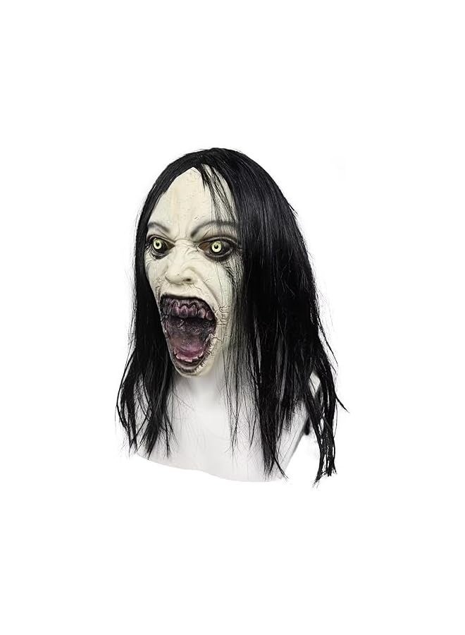 Woman Mask with Wigs Full Head Latxe Mask - Image 1