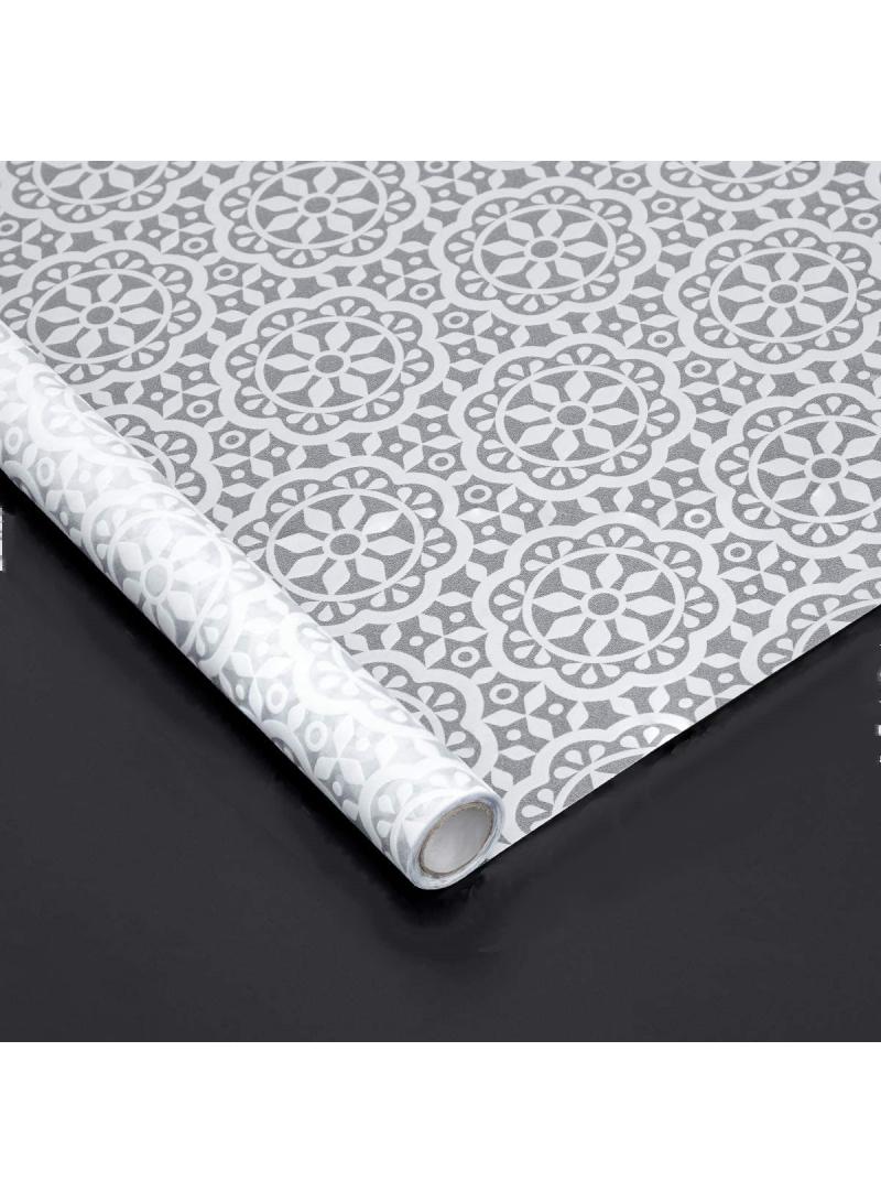 Y&D Window Film Decorative Privacy No Glue Dream Round Flowers Pattern Glass Sticker For Door Home House Ofiice Heat Control Anti UV 45 x 200 cm  - Image 1