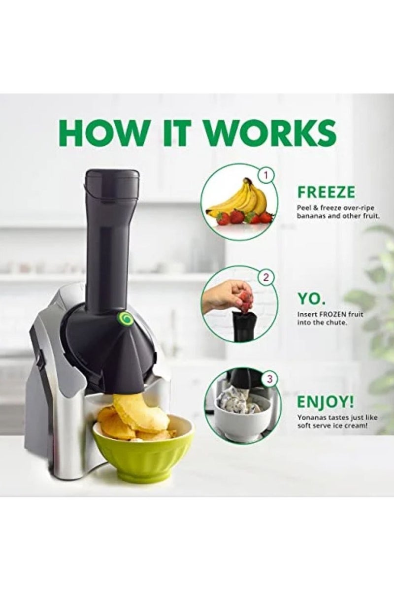Ice cream, yogurt, frozen dessert making machine, and healthy fruit soft serve ice cream maker - Image 4